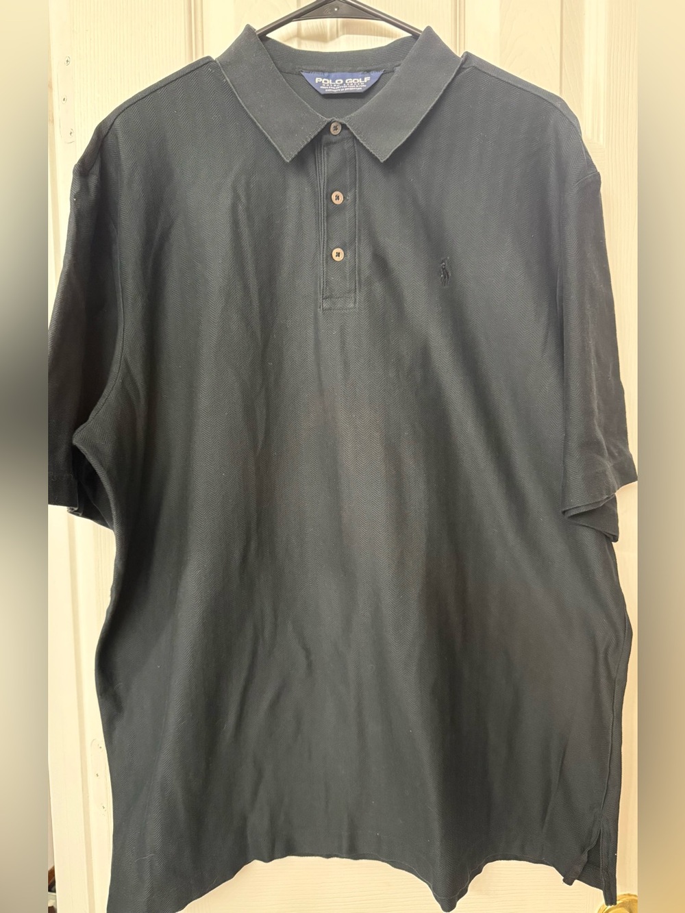 Polo Golf Ralph Lauren navy blue Short-Sleeve shirt XL (sku0120)